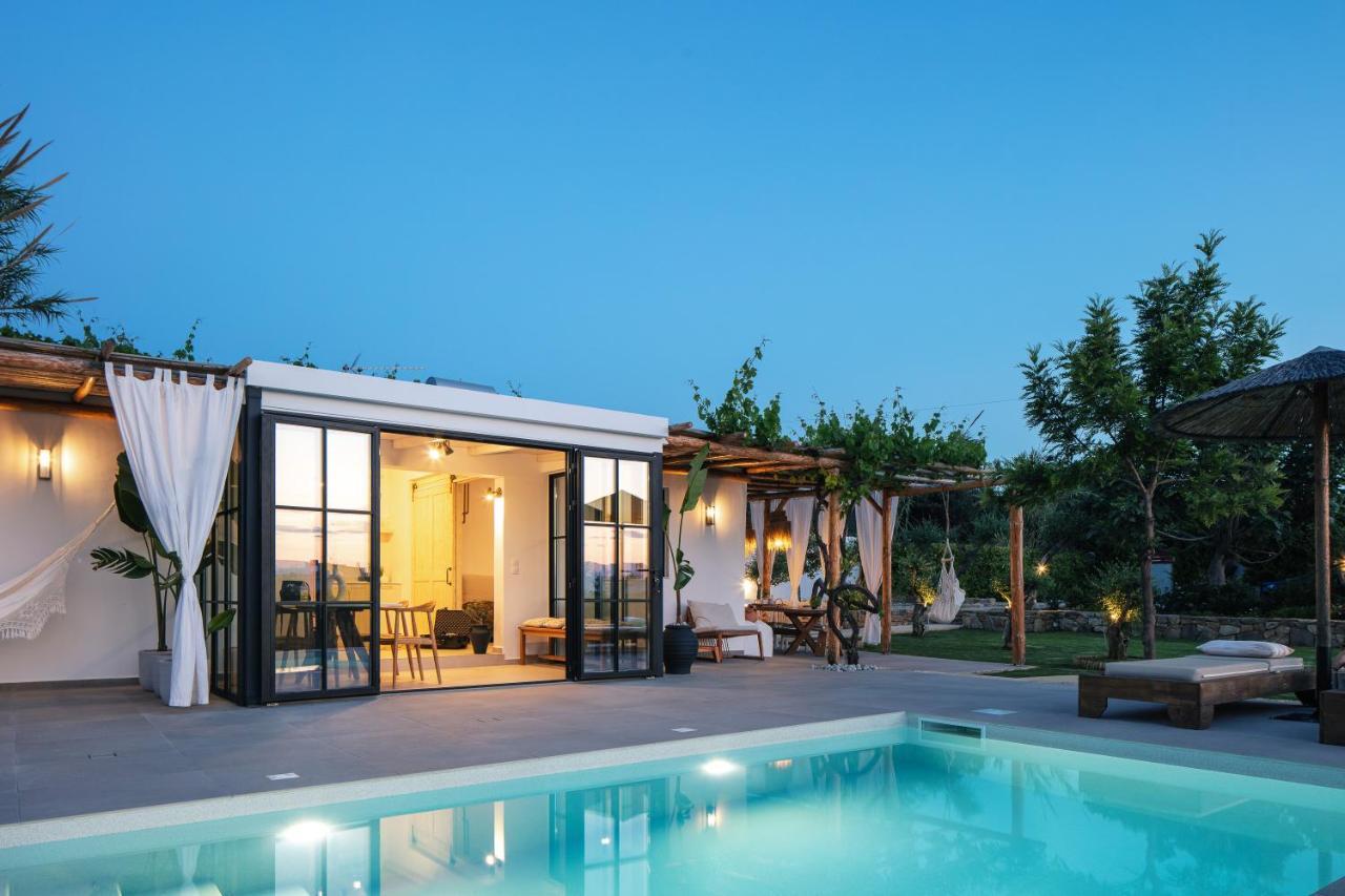 San Pietro Villa Platanias  Bagian luar foto